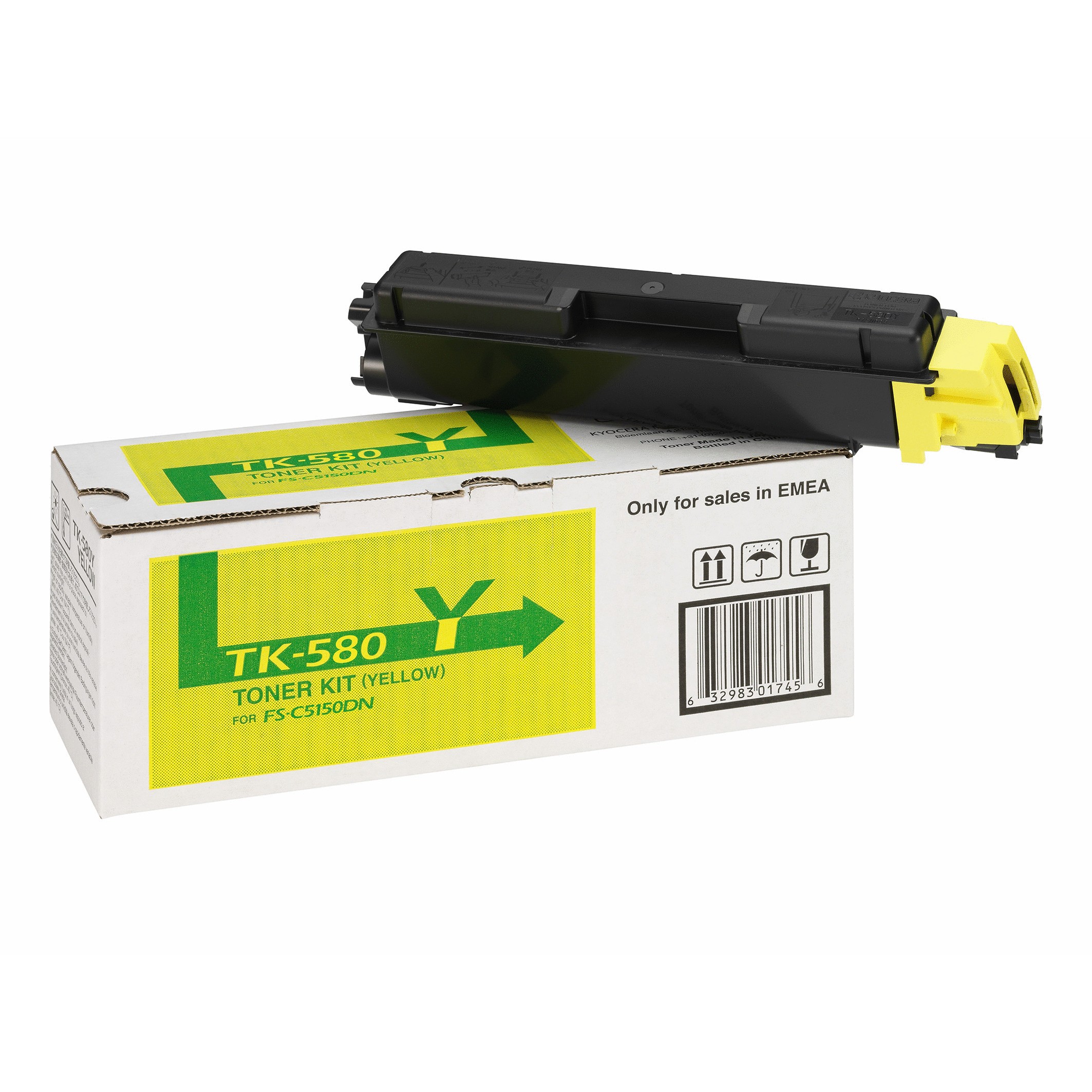 Toner KYOCERA TK-580Y 1T02KTANL0 žuta-4