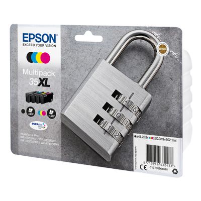 Tinta EPSON DURABrite Ultra Ink Cartridge 35XL (paket od 4 boje, crna, žuta, cijan, magenta)-0