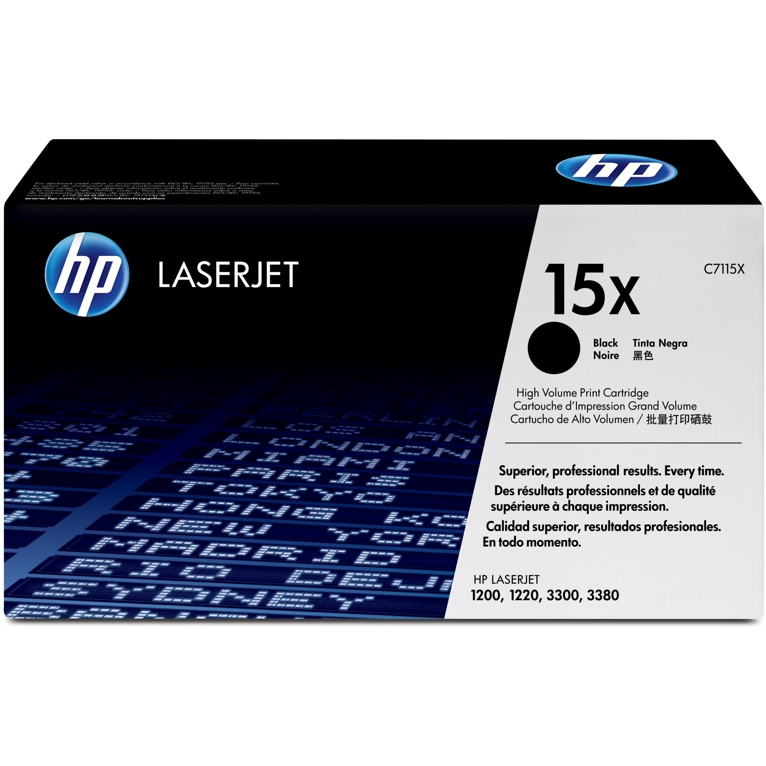 Toner HP 15X (visokog kapaciteta, original, LaserJet, C7115X) crna-1