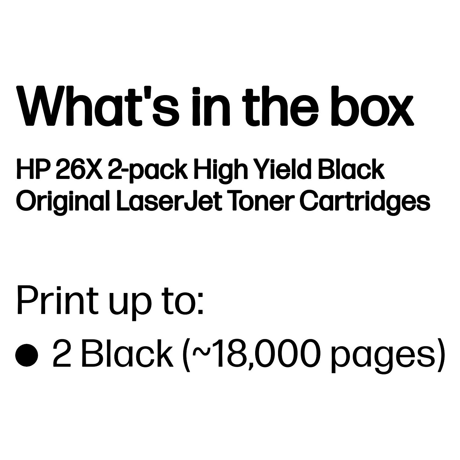 Toner HP 26X (CF226XD) crni, original, 2-pack-3