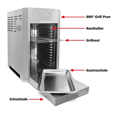 Grill INTERGRILL 800 Grad Grill Pure Outdoor-1