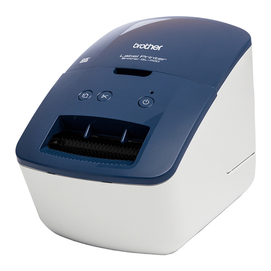 Pisač naljepnica BROTHER QL-600B (termalni, USB, do 62 mm, automatski rezač)-7