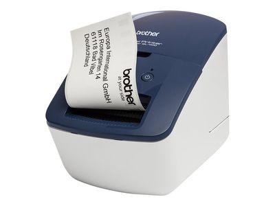 Pisač naljepnica BROTHER QL-600B (termalni, USB, do 62 mm, automatski rezač)-0