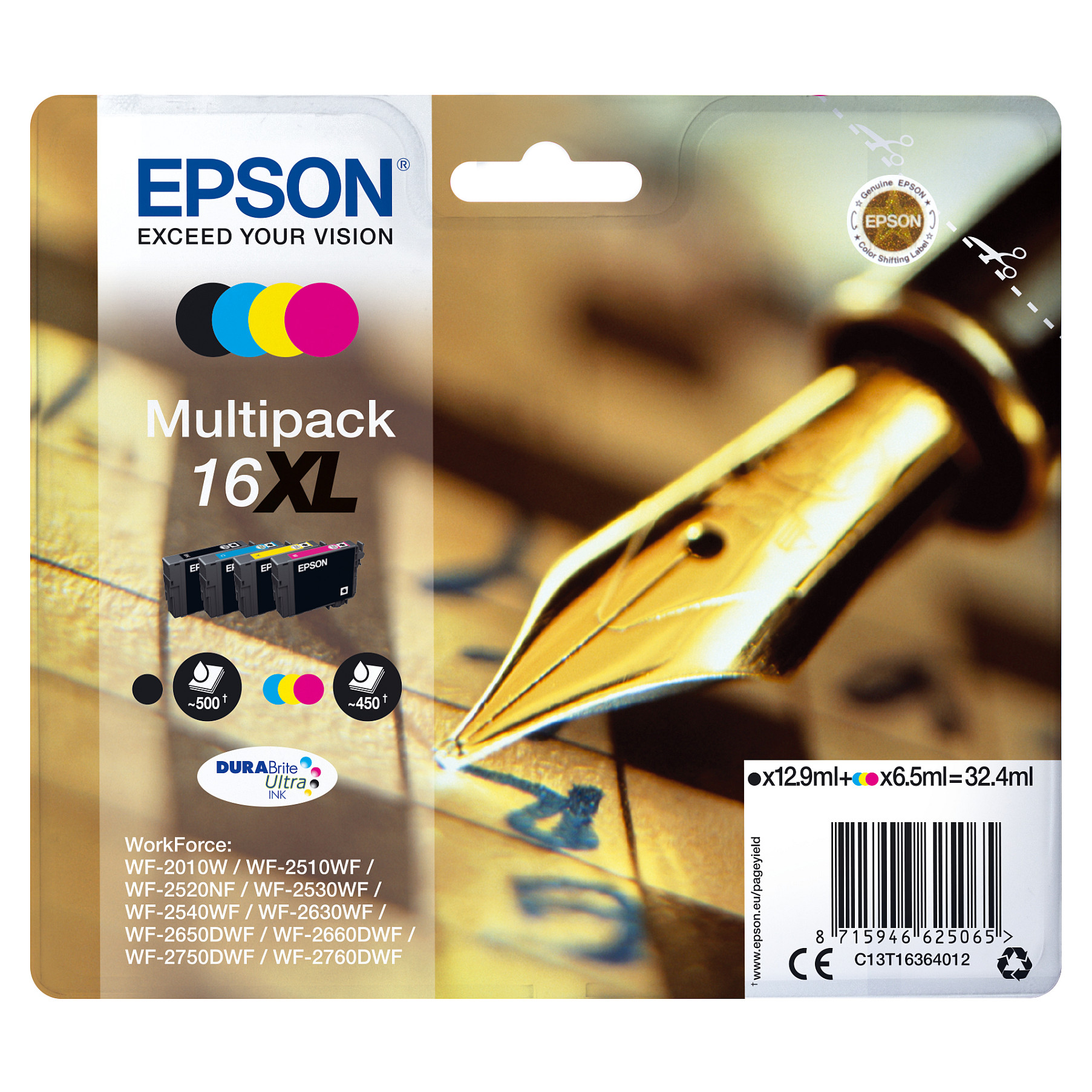 Epson 16XL DURABrite Ultra tinta-2