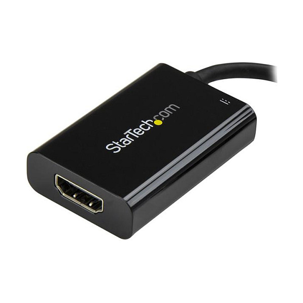 Adapter za vanjski video STARTECH.COM (USB C na HDMI 2.0 Adapter, 4K 60Hz, 60W napajanje putem prijenosa punjenja) crna-9