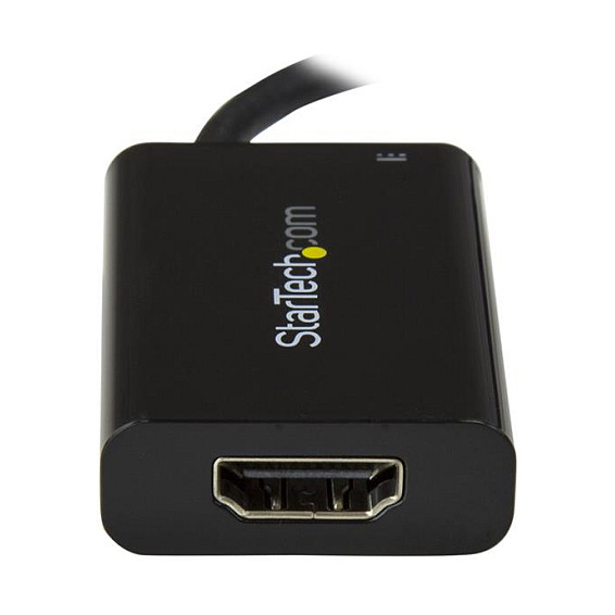 Adapter za vanjski video STARTECH.COM (USB C na HDMI 2.0 Adapter, 4K 60Hz, 60W napajanje putem prijenosa punjenja) crna-13