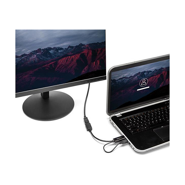 Video pretvarač STARTECH.COM HDMI na DisplayPort (do 4k 30Hz, USB napajanje, do 6 inča, HDMI do1.4 (muški) na DP do1.2 (ženski))-6