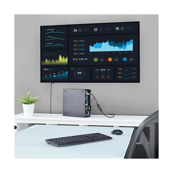 Video pretvarač STARTECH.COM HDMI na DisplayPort (do 4k 30Hz, USB napajanje, do 6 inča, HDMI do1.4 (muški) na DP do1.2 (ženski))-8