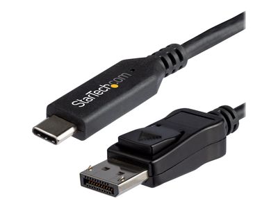 Vanjski video adapter STARTECH.COM duljine 6 ft (1.8 m) (USB C na Displayport 1.4 Cable Adapter, 4K/5K/8K USB Type C na DP 1.4 Monitor Video Converter Cable,-5