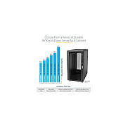 Mrežni ormar STARTECH.COM RK2236BKF 22U 19" podesive dubine-25