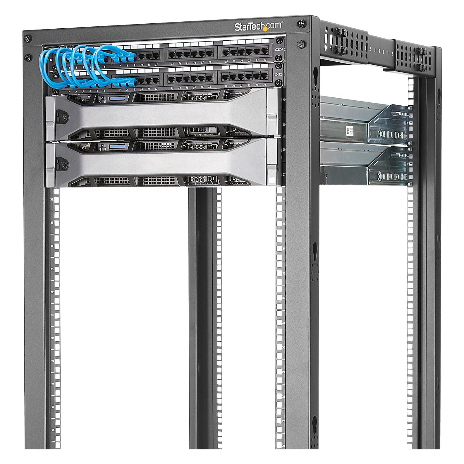 Otvoreni serverski ormar STARTECH.COM 42U s kotačićima (4POSTRACK42)-11