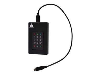 Tvrdi disk APRICORN Aegis Fortress L3 (4 TB, USB 3.1) crna-3