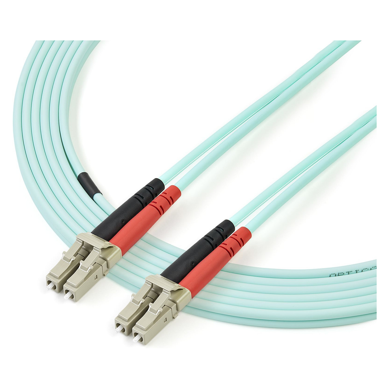 Optički kabel STARTECH.COM patch kabel od 3m (10 Gb, višemodni Duplex 50/125, LSZH, LC/LC, OM3, LC na LC optički patch kabel (A50FBLCLC3)) aqua-5