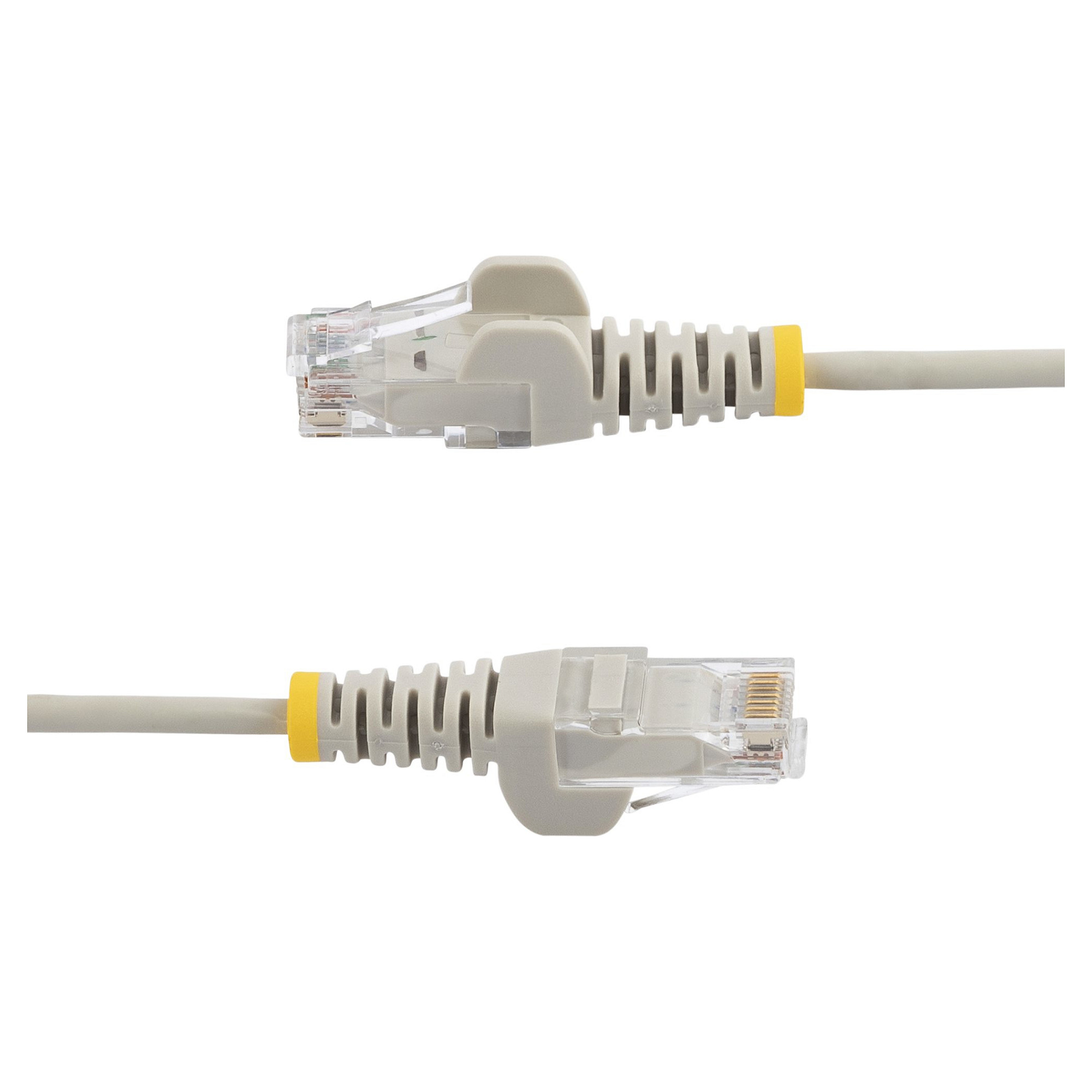 Mrežni kabel STARTECH.COM N6PAT1MGRS CAT6 Slim (1m, sivi, LSZH, Snagless)-4