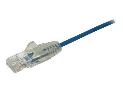 Mrežni patch kabel STARTECH.COM CAT6 UTP Slim LSZH, 3m, plava boja-0