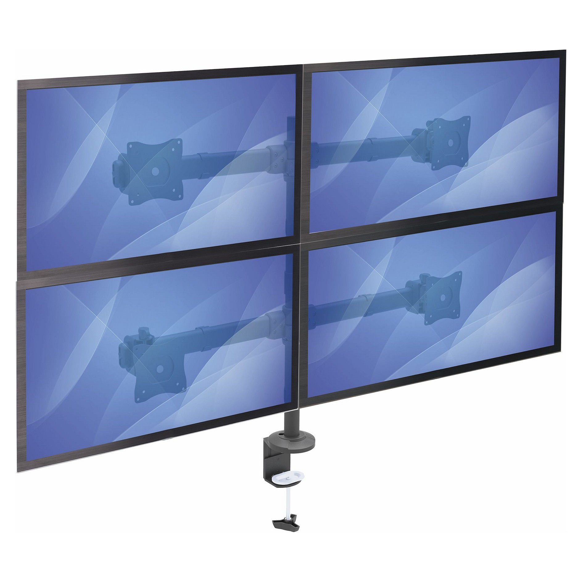 Nosač za 4 monitora STARTECH.COM ARMQUAD, do 27", VESA-11