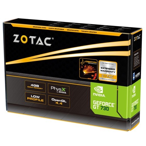 Grafička kartica ZOTAC GeForce GT 730 4 GB-10