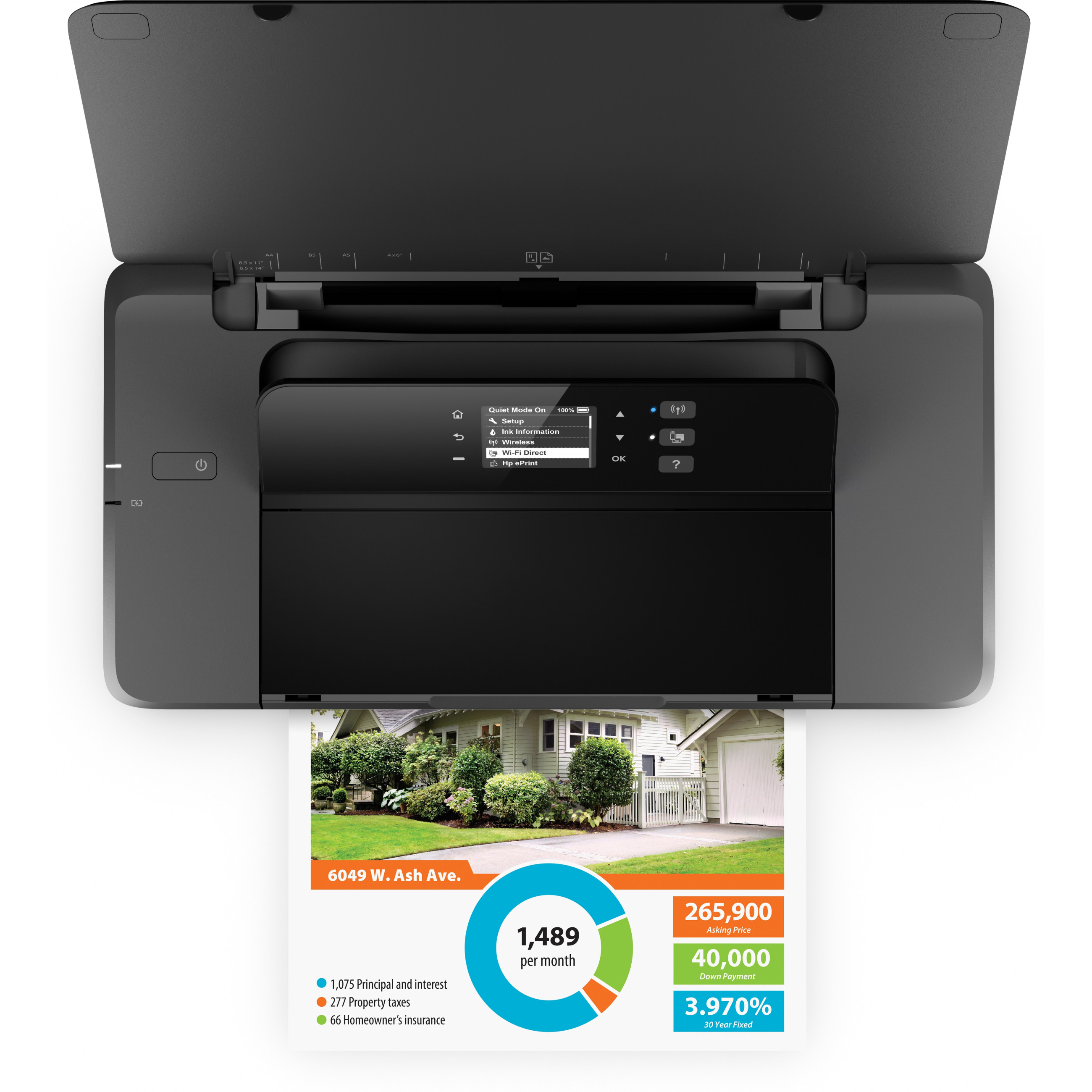 Prijenosni pisač HP Officejet 200 (DIN A4)-17