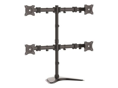 Nosač za monitor STARTECH.COM ARMBARQUAD, za 4 monitora 13"-27", VESA-4