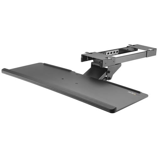 Ladica za tipkovnicu STARTECH.COM (26.4", podesiva, ergonomska, klizna polica za ispod stola sa nagibom i zakretanjem, KBTRAYADJ)-4