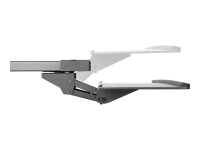 Ladica za tipkovnicu STARTECH.COM (26.4", podesiva, ergonomska, klizna polica za ispod stola sa nagibom i zakretanjem, KBTRAYADJ)-2