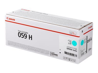 Toner CANON 059 H Cijan (visokokapacitetni, original, 5000 str.)-0