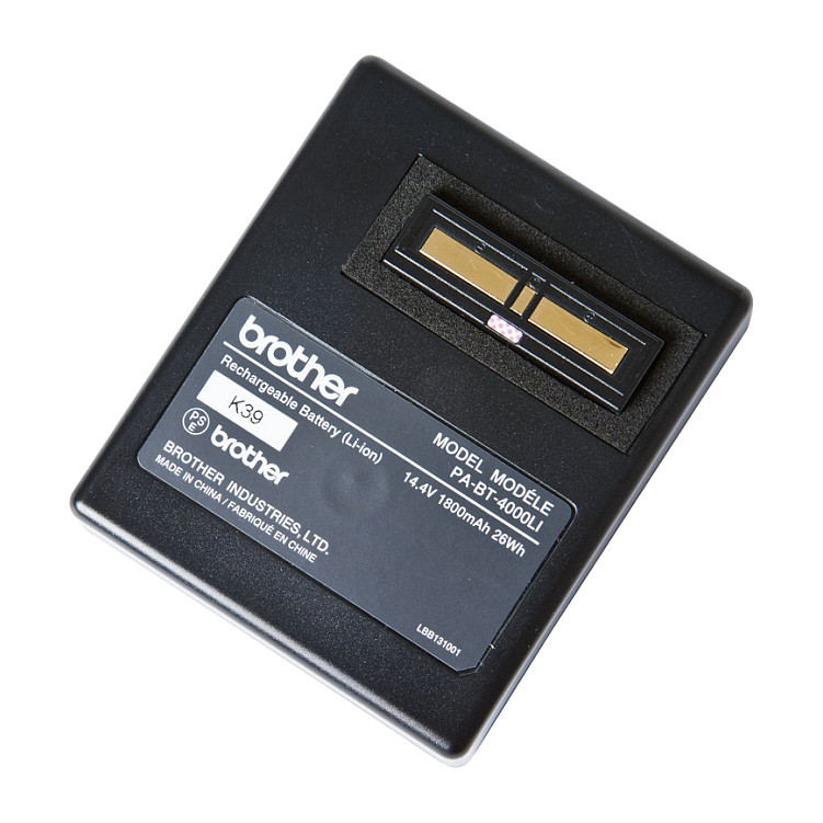 Baterija za pisač BROTHER PA-BT-4000LI (Li-Ion, 1800 mAh)-2