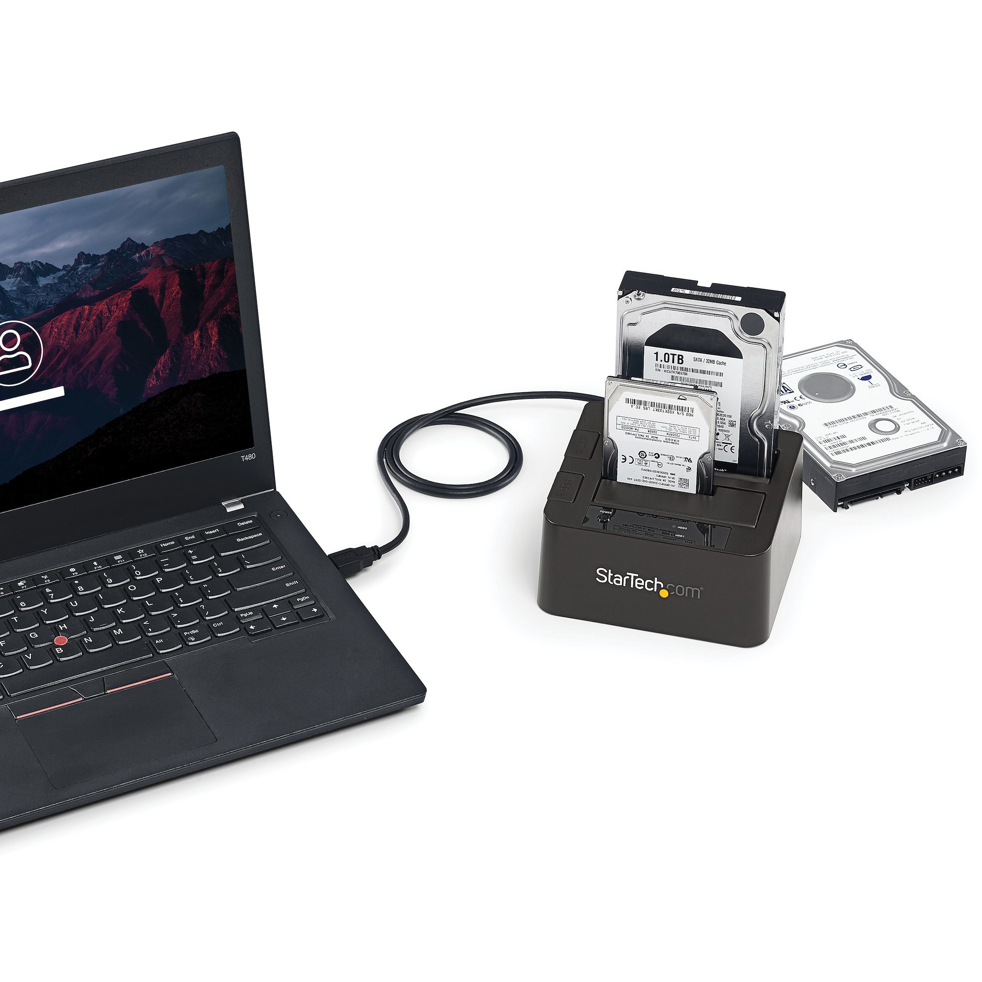 Priključna stanica STARTECH.COM Dvostruka (USB 3.1, SATA, 10 Gbps, 2.5", 3.5", 12TB)-7