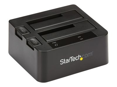 Priključna stanica STARTECH.COM Dvostruka (USB 3.1, SATA, 10 Gbps, 2.5", 3.5", 12TB)-1