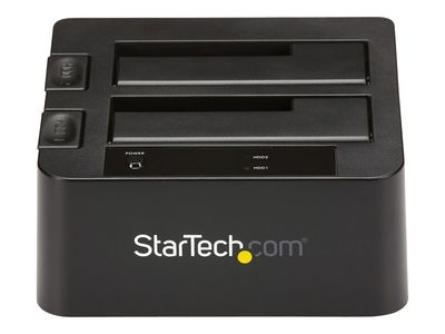 Priključna stanica STARTECH.COM Dvostruka (USB 3.1, SATA, 10 Gbps, 2.5", 3.5", 12TB)-0