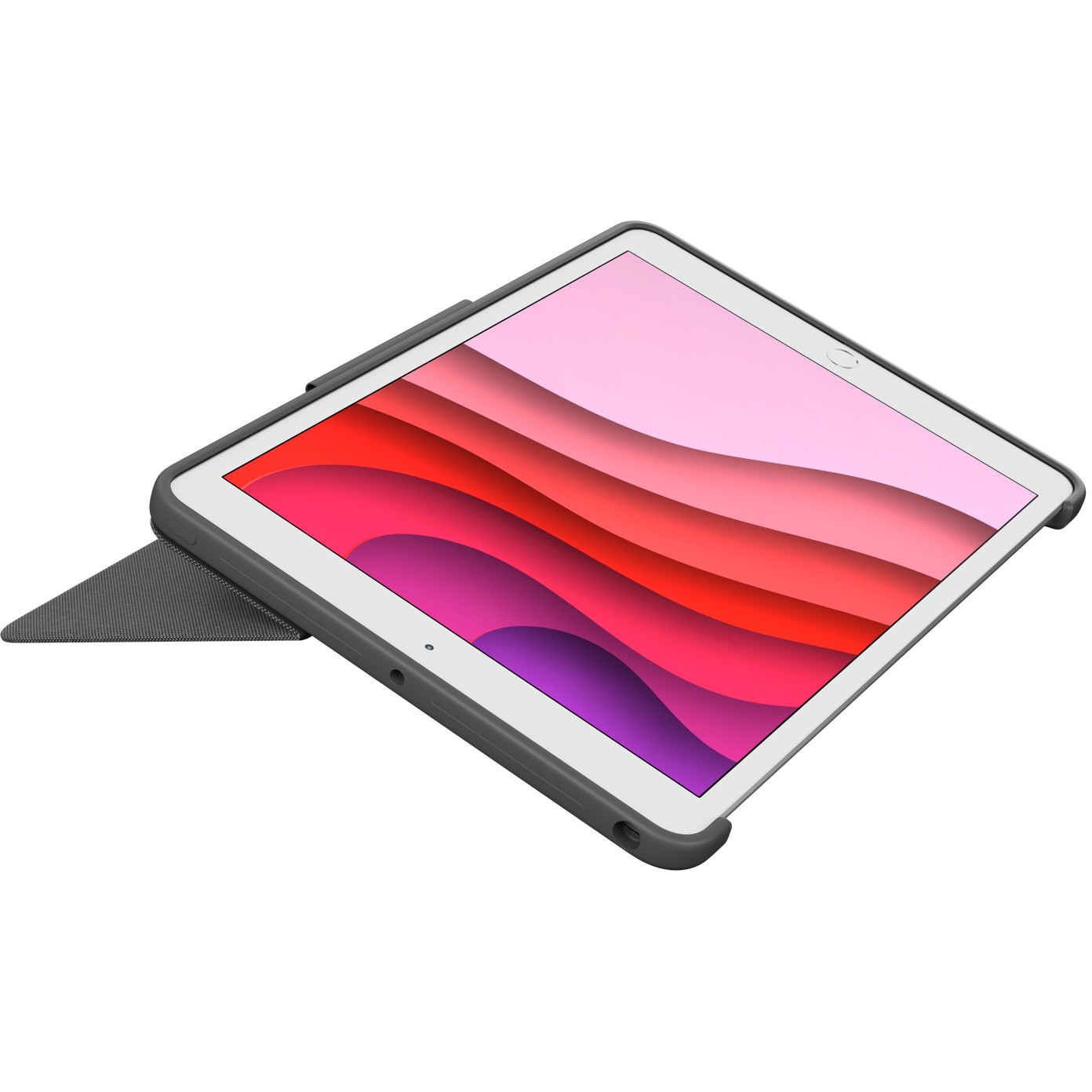 Tipkovnica i futrola LOGITECH Combo Touch (s trackpadom, QWERTZ, njemački) Graphite siva – internacionalna non HR tipkovnica-9
