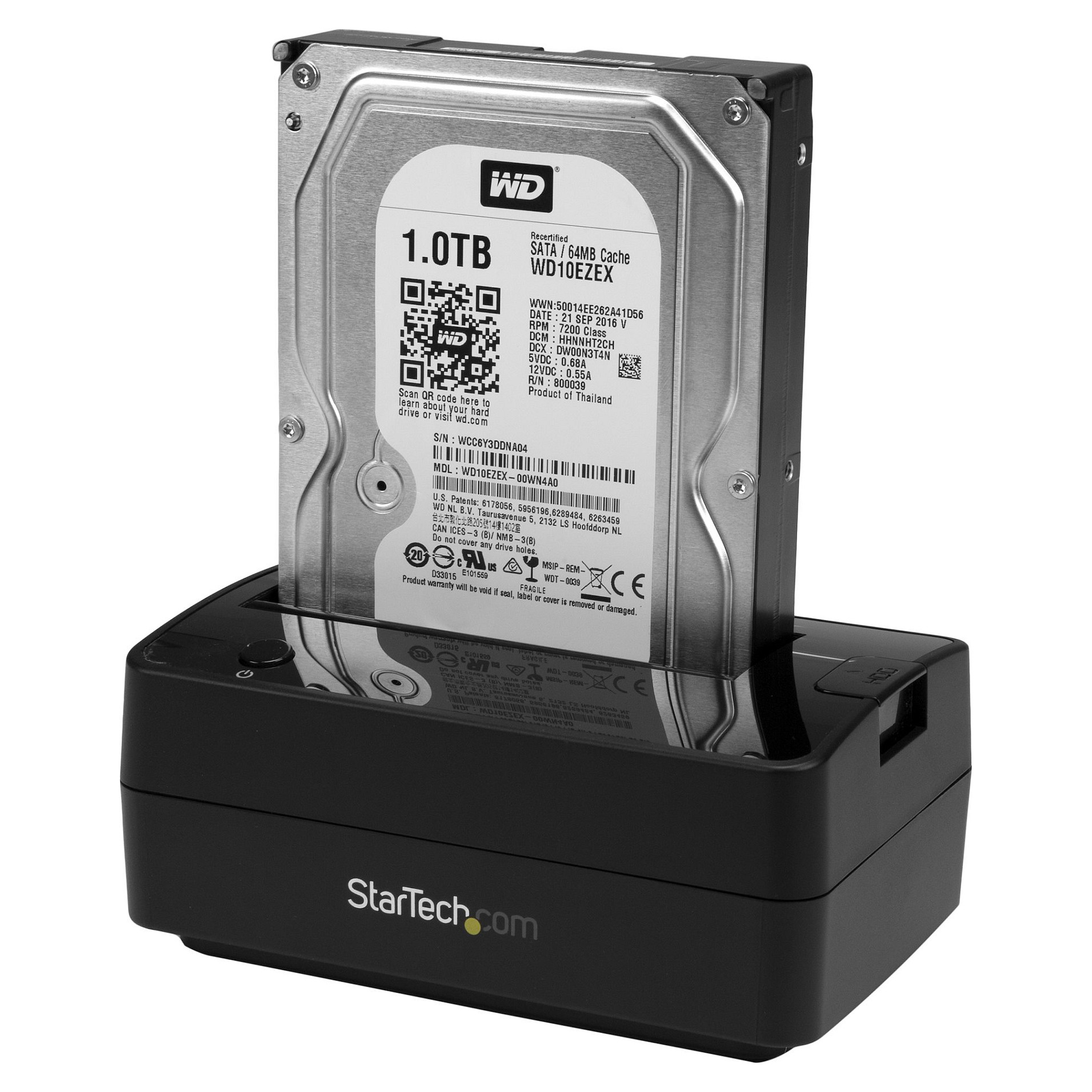 Docking stanica za diskove STARTECH.COM SDOCKU313E (2.5"/3.5" SATA HDD/SSD, USB 3.1 Gen 2, eSATA)-9