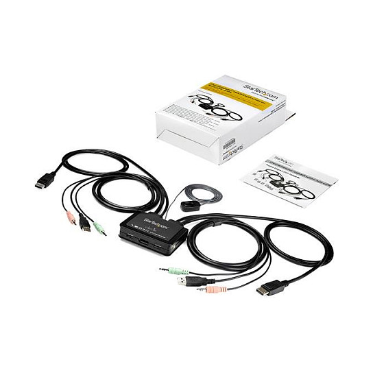KVM preklopnik STARTECH.COM SV211DPUA4K (2-portni, DisplayPort 1.2, 4K 60Hz, Audio)-10