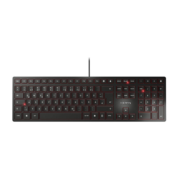 Tipkovnica CHERRY KC 6000 Slim (ultra-flat designer keyboard) – internacionalna non HR tipkovnica-2