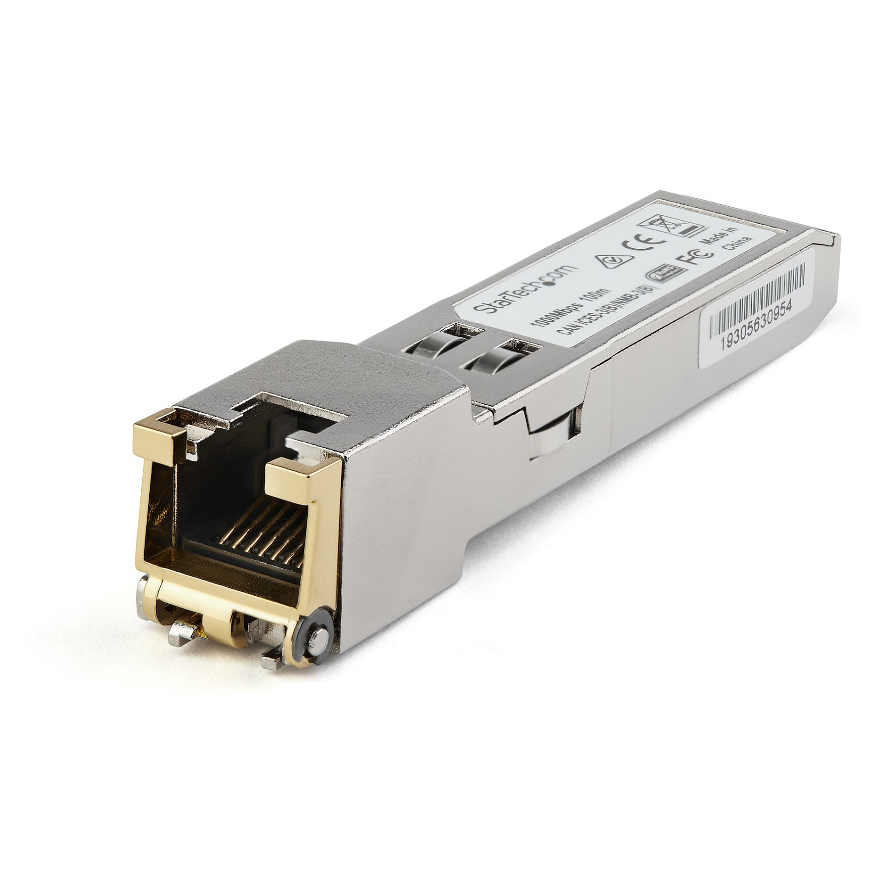 SFP Modul STARTECH GLCTEST, Cisco GLC-TE kompatibilan, 1000BASE-T, RJ45, industrijski-4