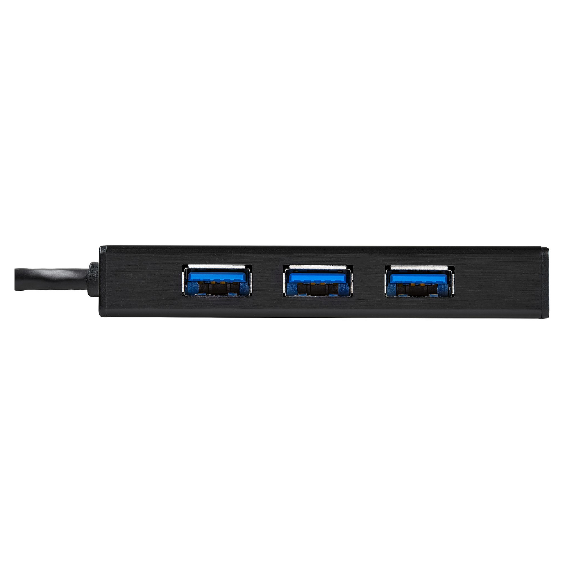 USB 3.0 hub s gigabitnim Ethernet adapterom STARTECH.COM ST3300GU3B (3 porta, NIC, USB mrežni / LAN adapter, kompatibilan s Windows i Mac, hub, 3-11
