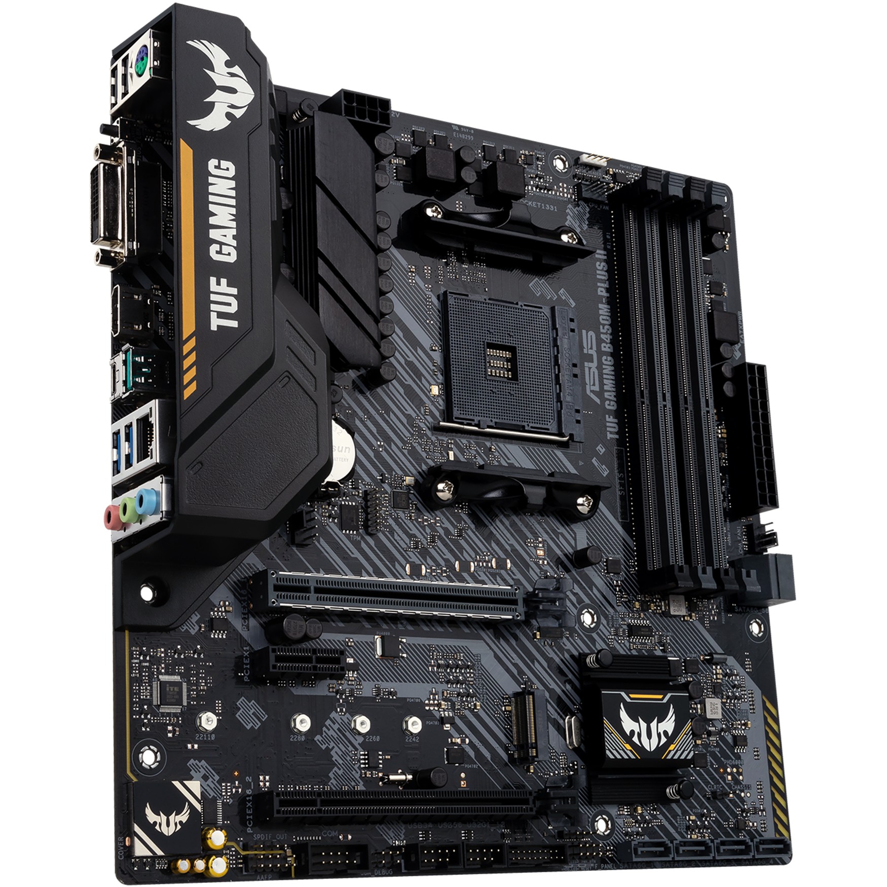 ASUS TUF GAMING B450M-PLUS II - motherboard - micro ATX - Socket AM4 - AMD B450-15
