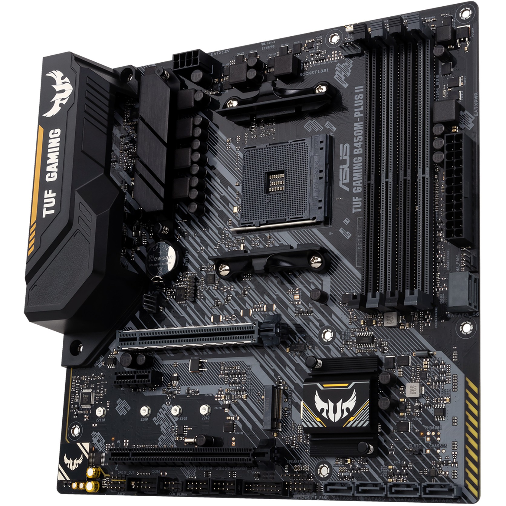 ASUS TUF GAMING B450M-PLUS II - motherboard - micro ATX - Socket AM4 - AMD B450-16