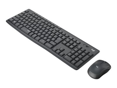 Set tipkovnice i miša LOGITECH MK295 Graphite siva-0