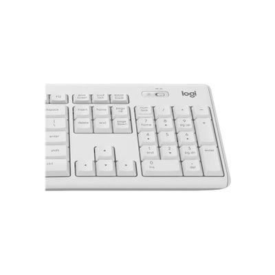 Set tipkovnice i miša LOGITECH MK295 Silent (njemačka) bijela – internacionalna non HR tipkovnica-2