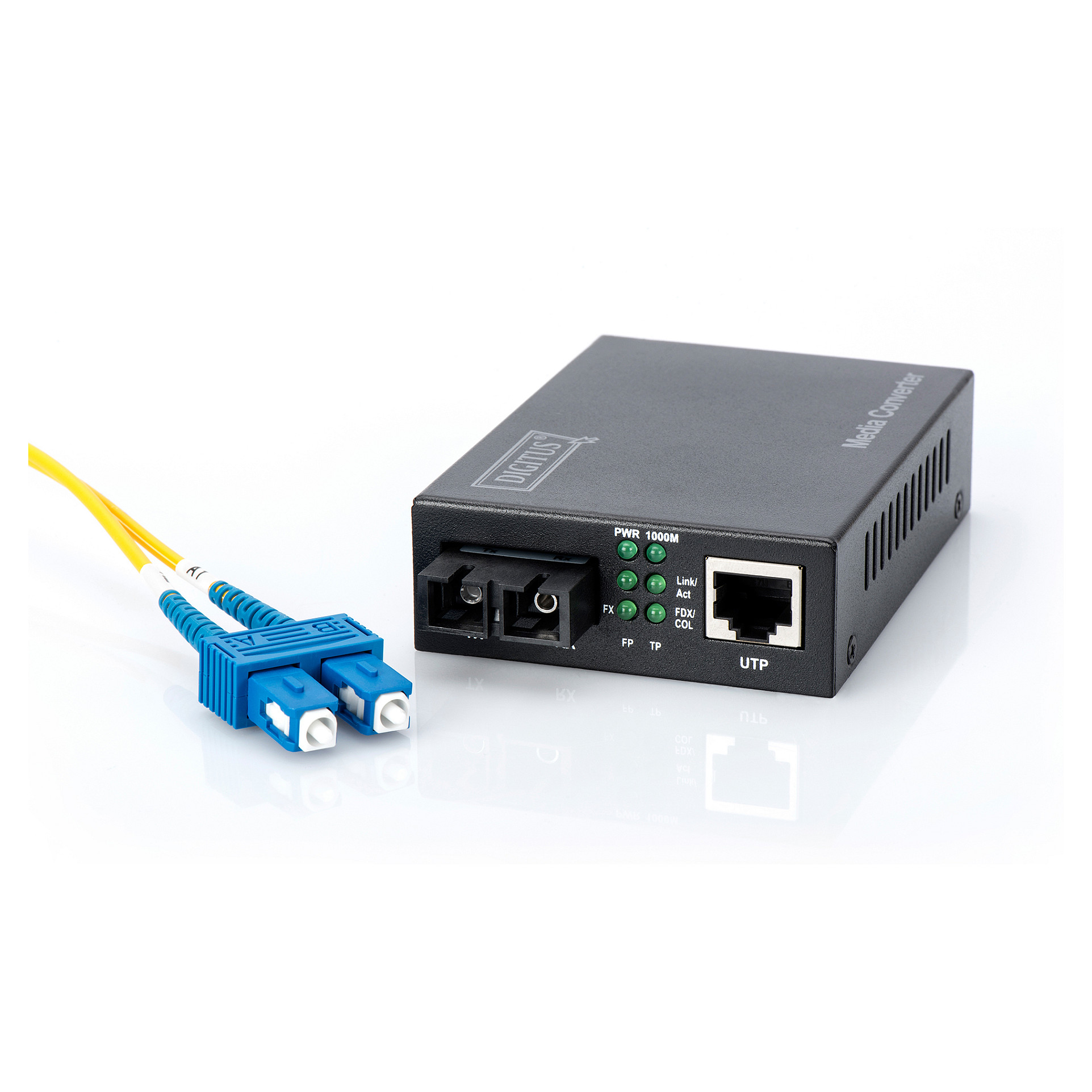 Mrežni media konverter DIGITUS Professional DN-82121-1 (Gigabit, RJ45 na SC Multimode, 0.55 km)-6