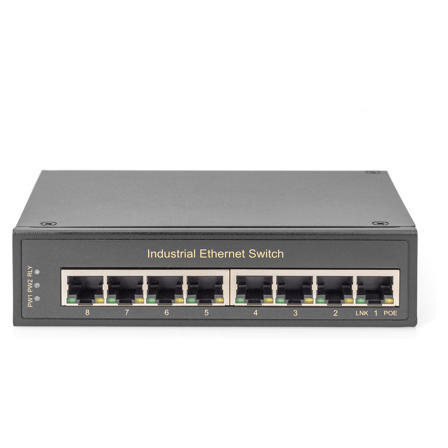 Mrežni switch DIGITUS DN-651108 (8-port, Gigabit, Industrial, Unmanaged)-8