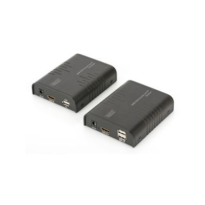 Produživač za HDMI KVM preko IP-a (set) DIGITUS Professional (KVM / audio, 100Mb LAN)-3