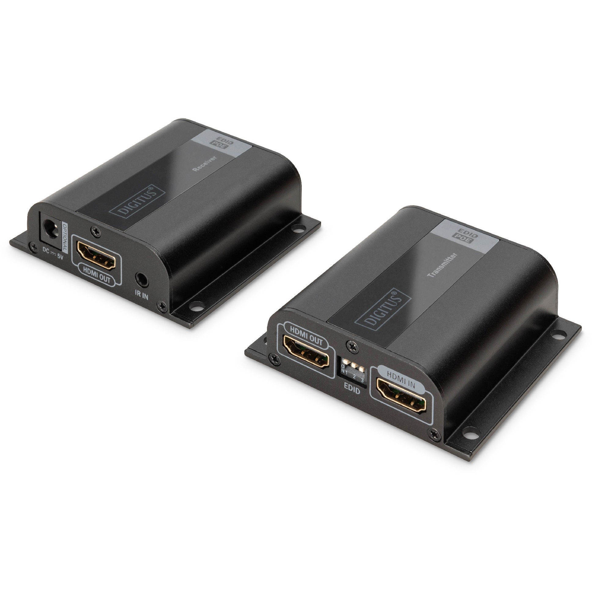 Digitus HDMI Extender Set (Full HD, 50 m, HDCP & EDID bypass, 60 Hz, 4.95 Gbit/s)-3