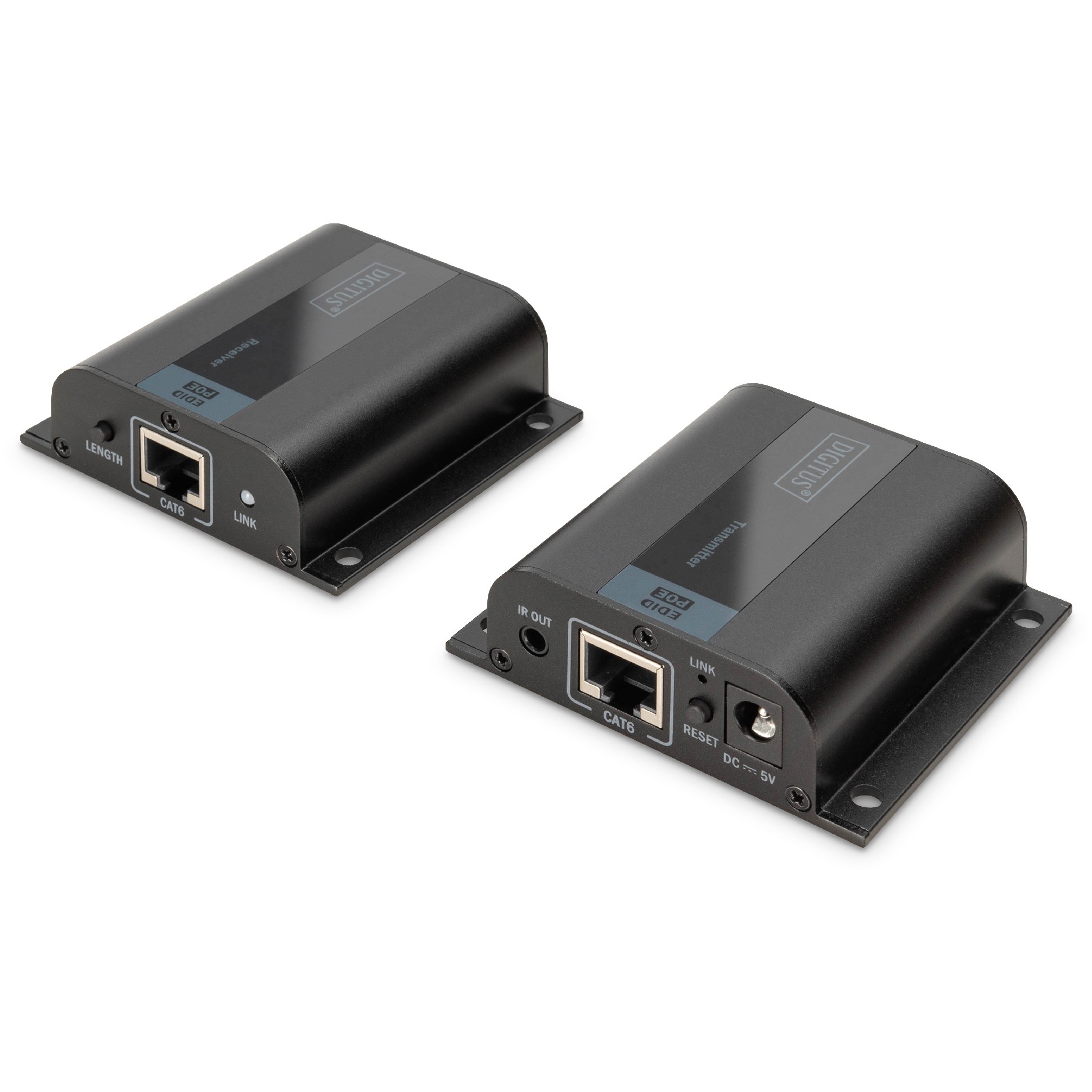 Digitus HDMI Extender Set (Full HD, 50 m, HDCP & EDID bypass, 60 Hz, 4.95 Gbit/s)-4