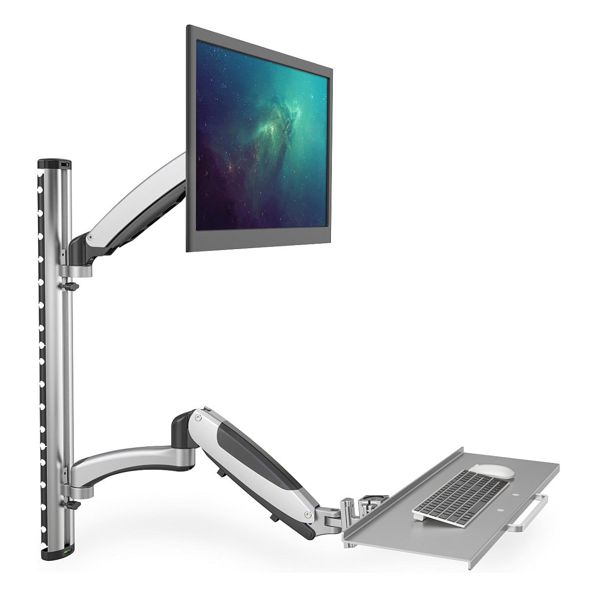 Nosač monitora DIGITUS DA-90354 (univerzalni zidni nosač, prilagodba visine)-2