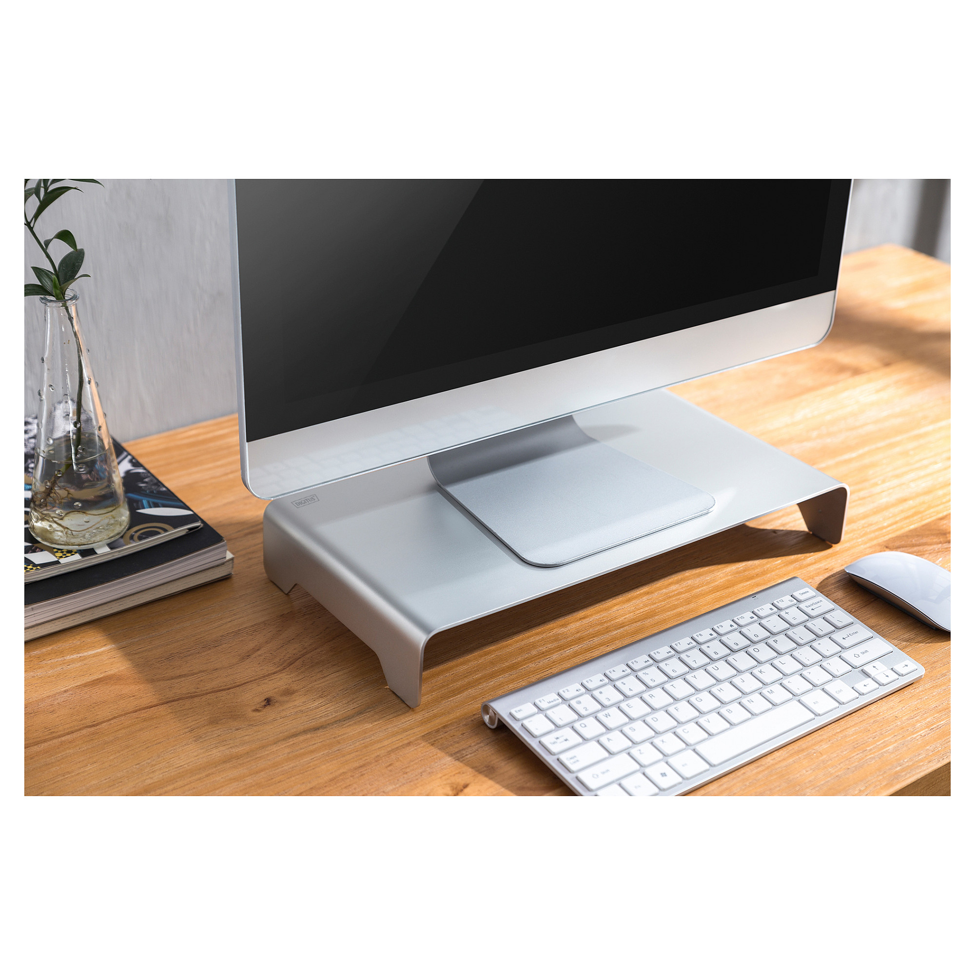 Stalak DIGITUS monitor riser (ergonomski, srebrna, za monitore 11" do 32", do 10 kg)-18