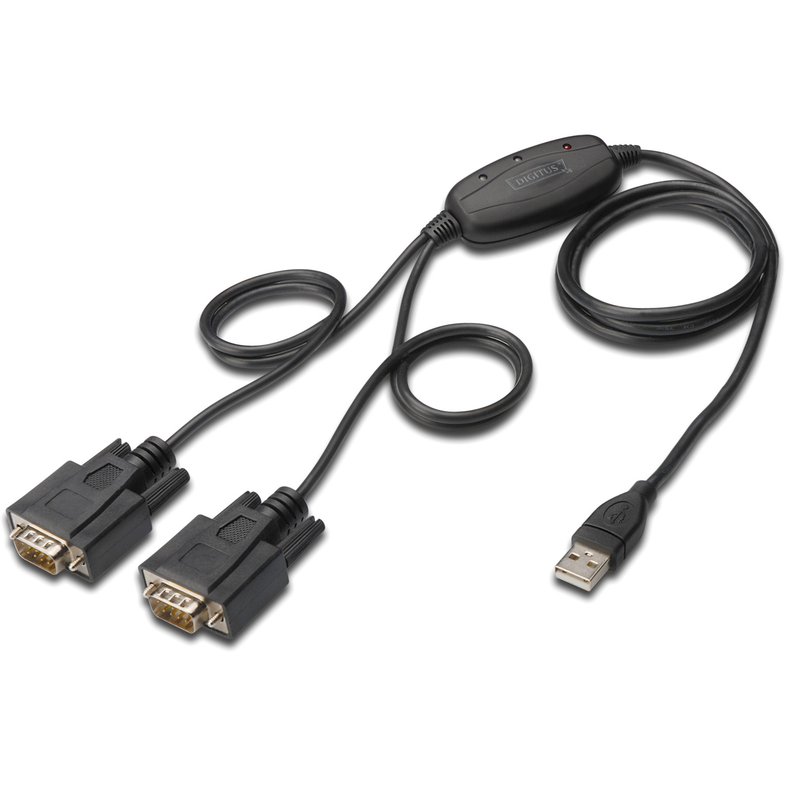Digitus USB 2.0 to 2x RS232 Cable-3