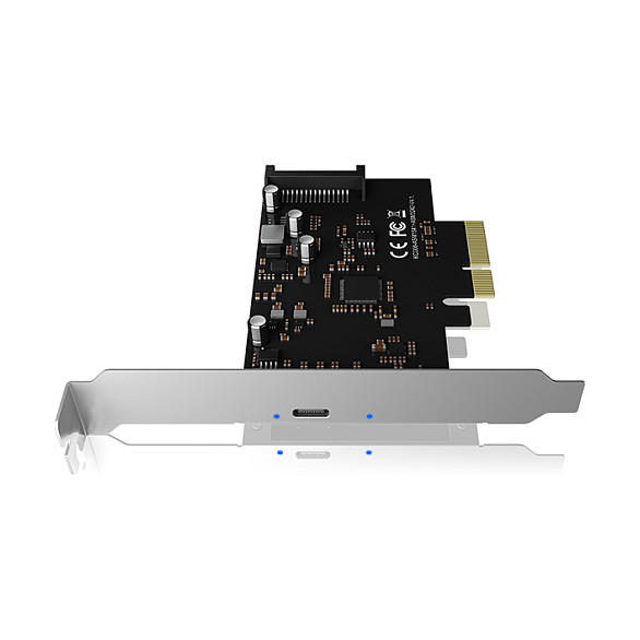 ICY BOX IB-PCI1901-C32 - USB adapter - PCIe 3.0 x4 - USB-C 3.2 Gen 2x2 x 1-12