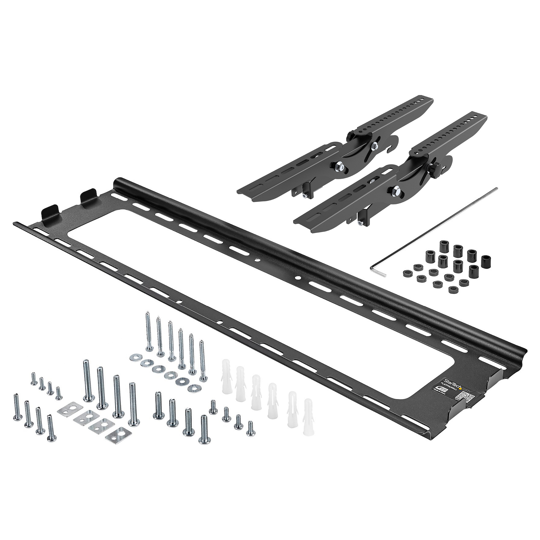 Zidni nosač za TV STARTECH.COM FLATPNLWALL, nagibni, 32" - 75"-8